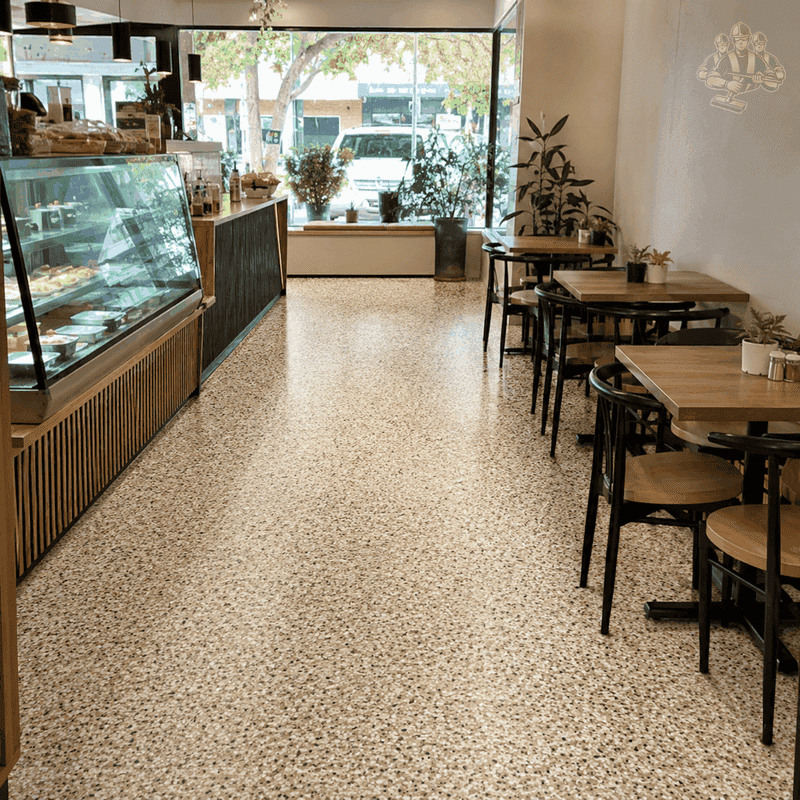 Recent commercial epoxy flooring work completed in Melbourne – project 8