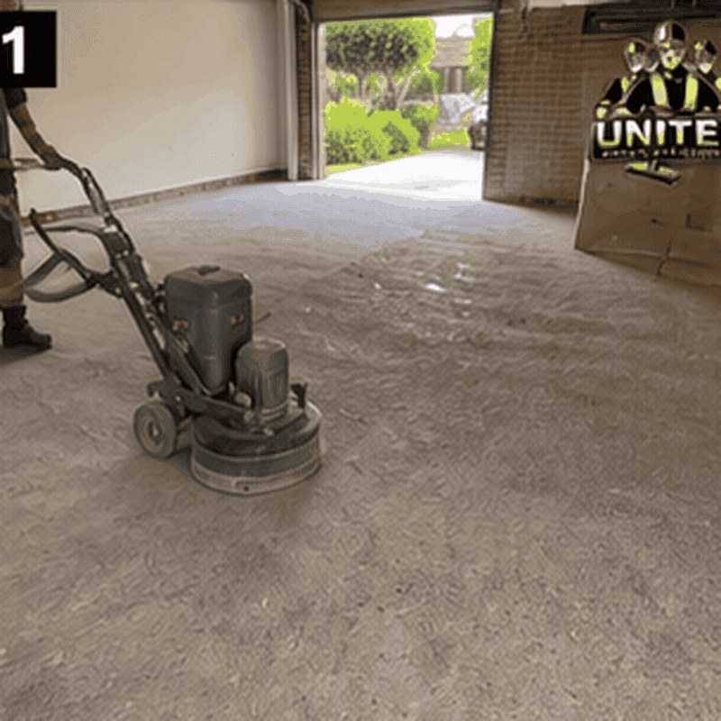 Recent concrete grinding and floor preparation work completed in Dallas – project 1