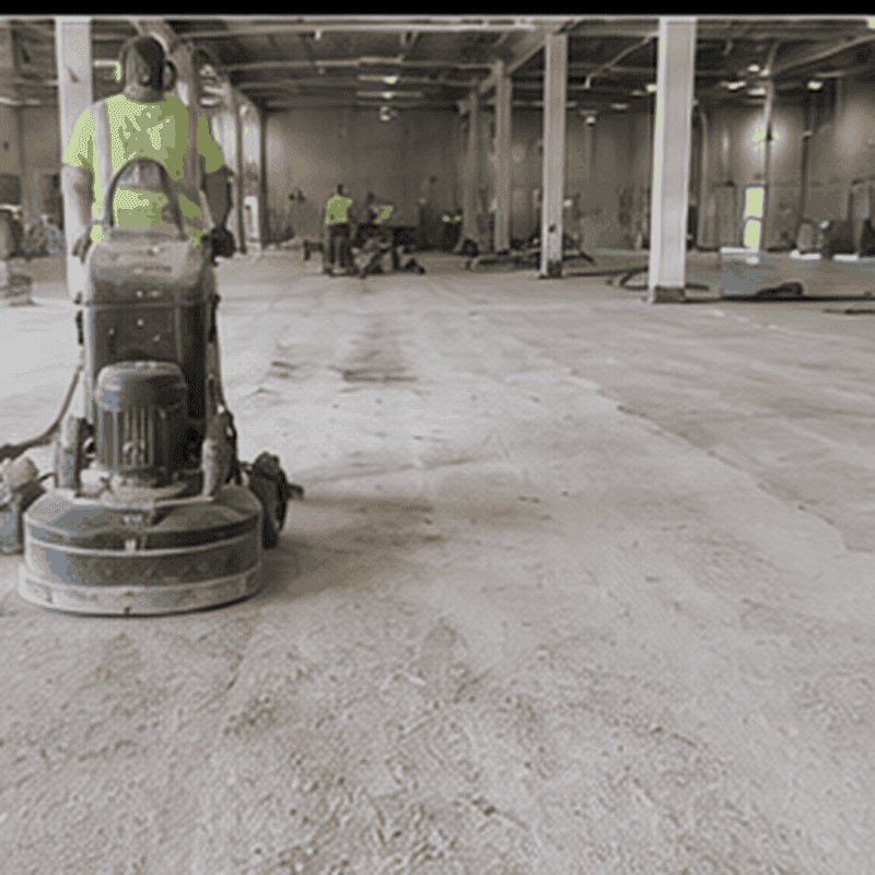Recent concrete grinding and floor preparation work completed in Maribyrnong – project 5