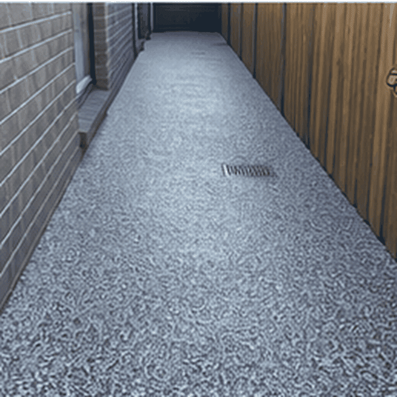 Recent epoxy flake flooring work completed in Brunswick – project 9