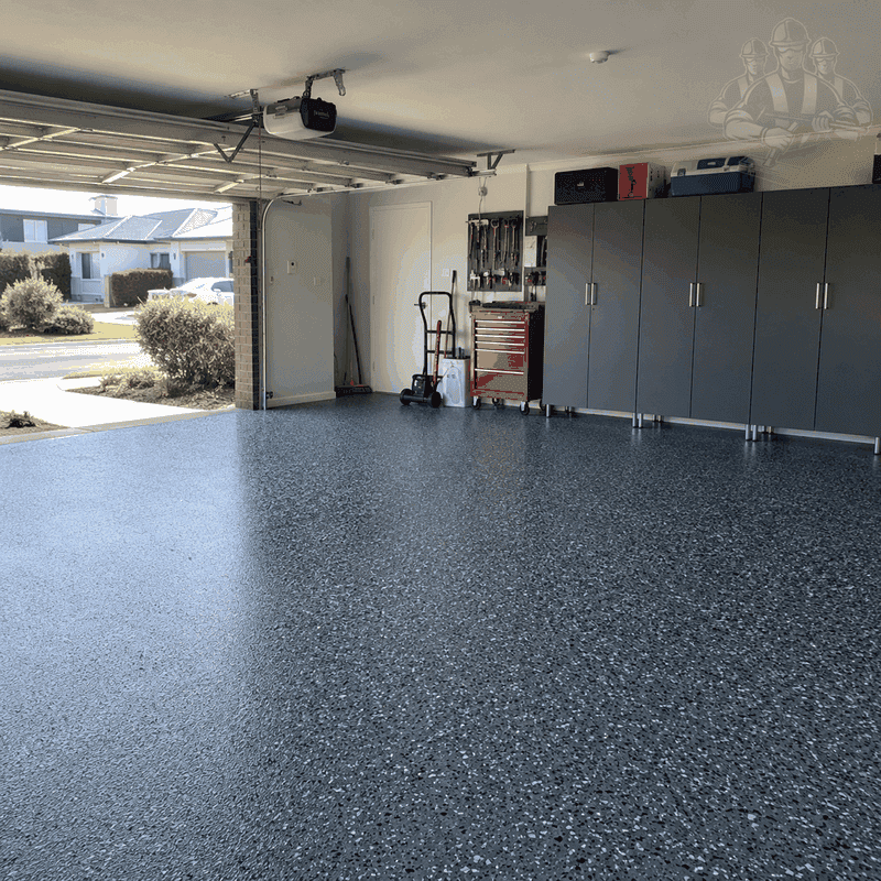 Recent garage epoxy flooring work completed in Burnside – project 5