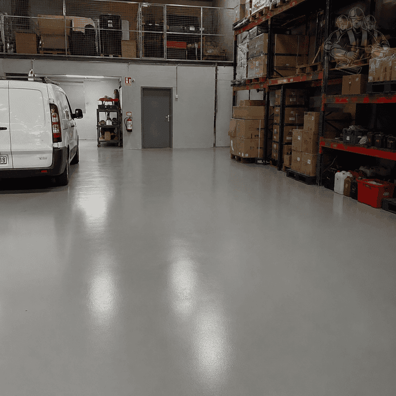 Recent industrial and warehouse epoxy flooring work completed in Melbourne – project 10